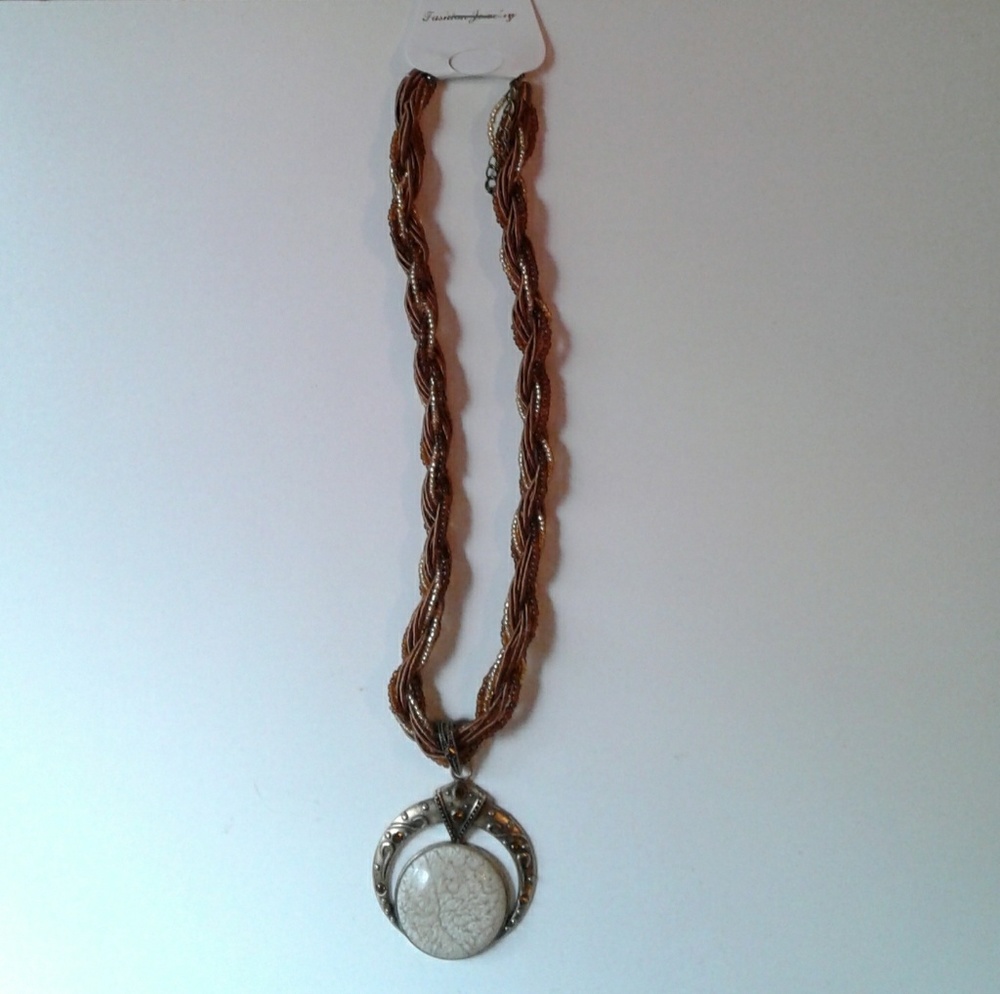 Retro Bohemia Style Multilayer Crystal  Pendant